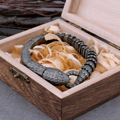 3D Ouroboros Bracelet