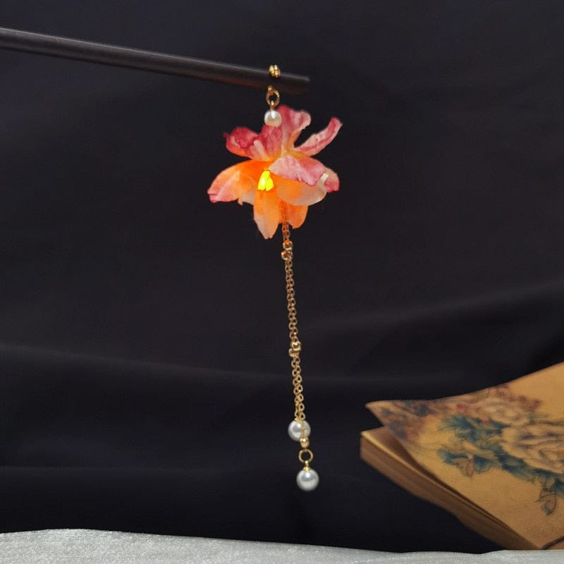 Chinese Style Hair Pin - Floral Fawna