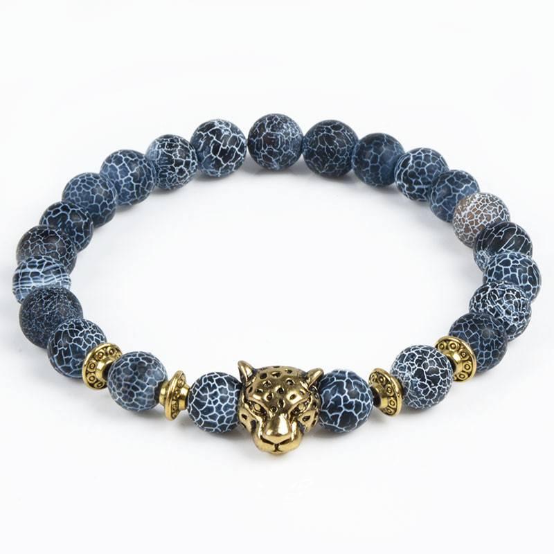 Buddha Beads Animal Charm Bracelet - Floral Fawna