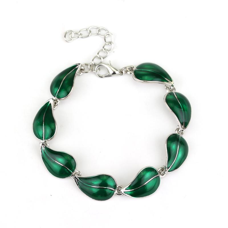 Green Forest Elven Bracelet - Floral Fawna