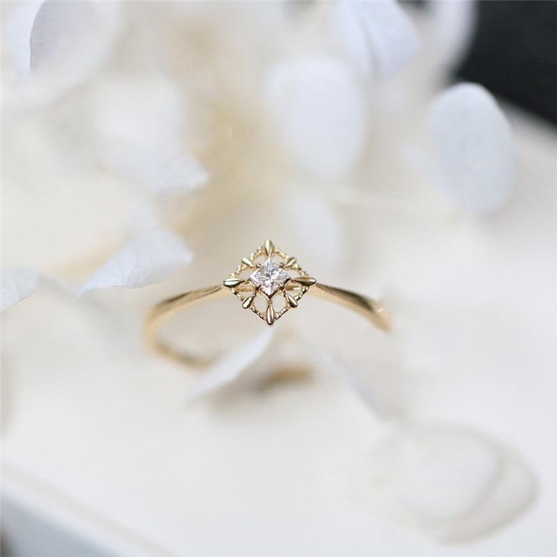 Dainty Northern Star Ring - Floral Fawna