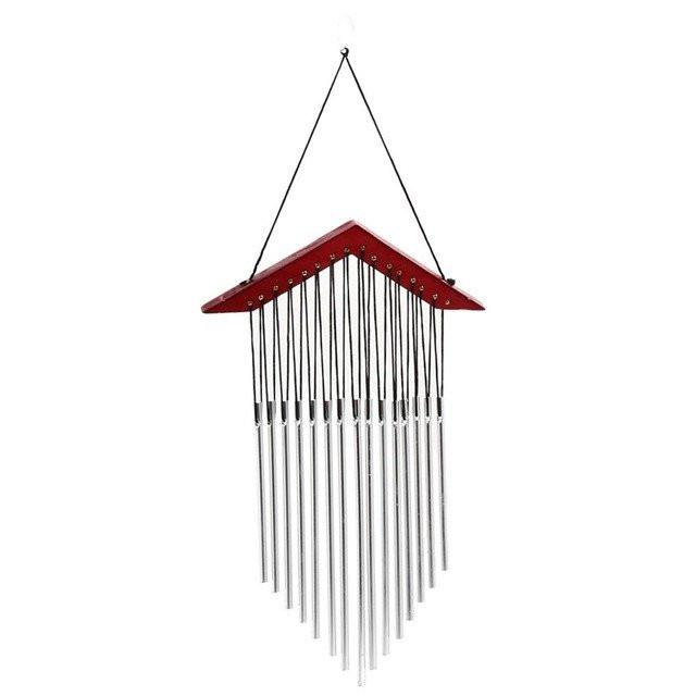 Deep Resonant Relaxing 15 Tubes Wind Chime - Floral Fawna