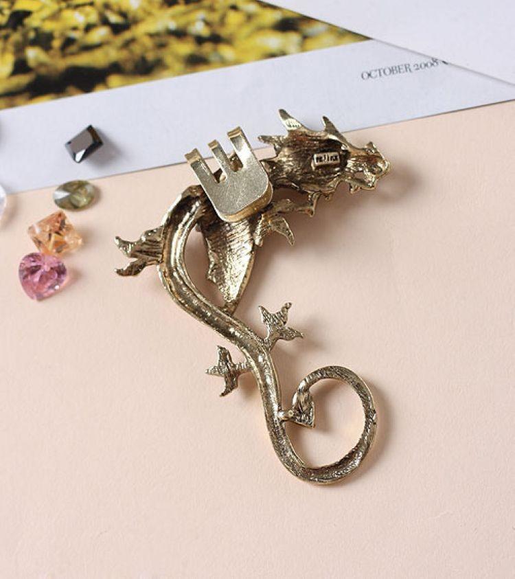 Drake Floral outlet and Crystal Ear Cuff