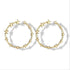 Eternity Stars Hoop Earrings - Floral Fawna