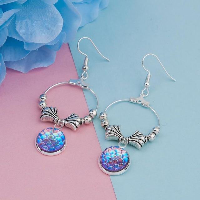 Mermaid Queen Earrings - Floral Fawna