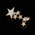 Rhinestone Stars Ear Cuff - Floral Fawna