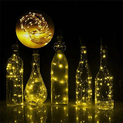 Fireflies in a Bottle Light String - Floral Fawna