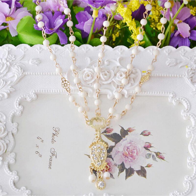 Bohemian Pearl Hair Jewelry - Floral Fawna