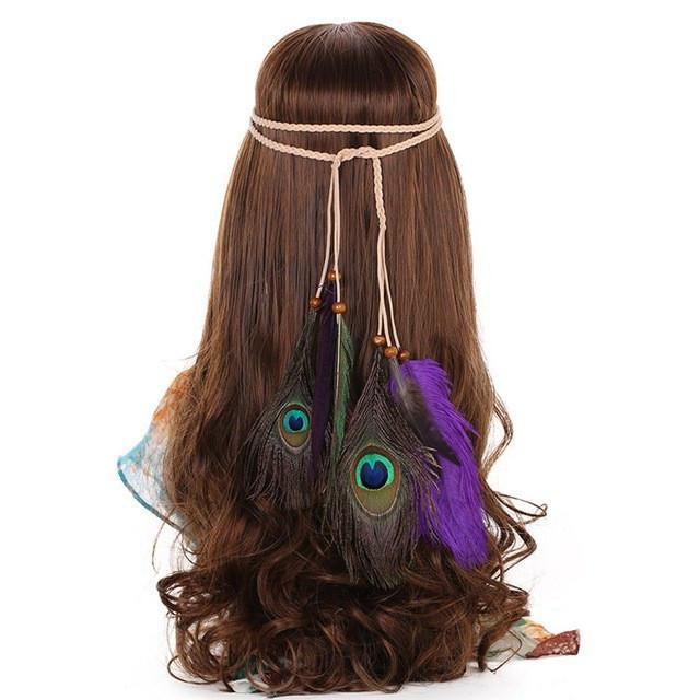 Feather hair clearance accessories