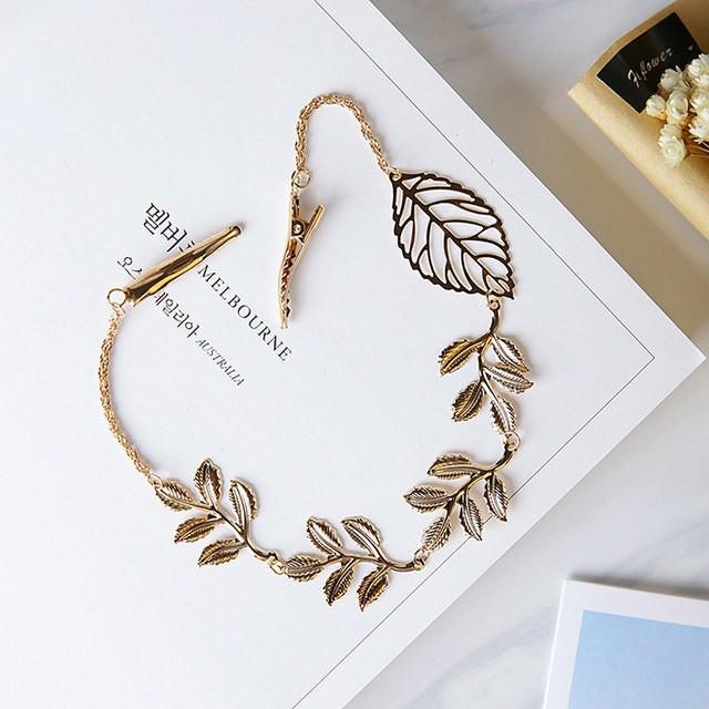 Butterfly &amp; Leaves Hair Jewelry - Floral Fawna