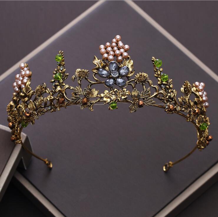 Forest Queen Tiara Headband - Floral Fawna