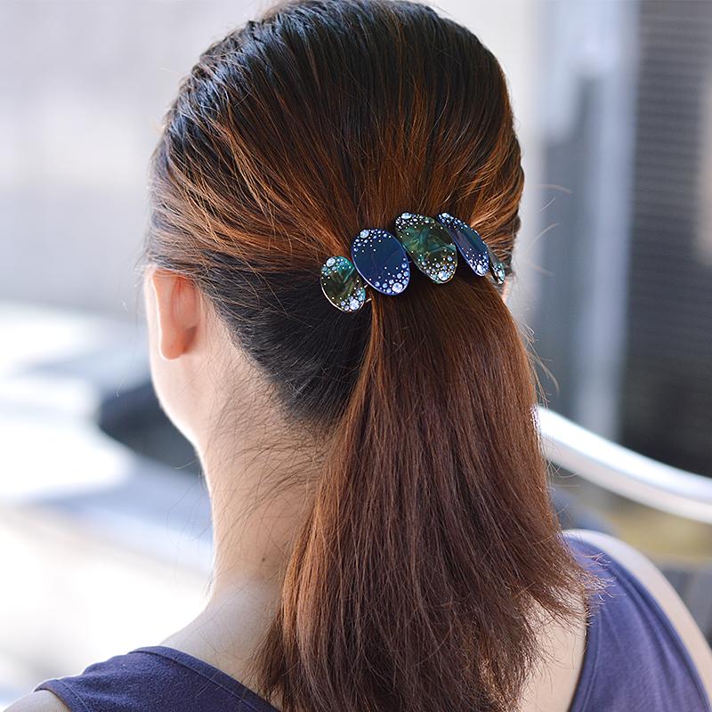 Galaxy Hair Clip - Floral Fawna