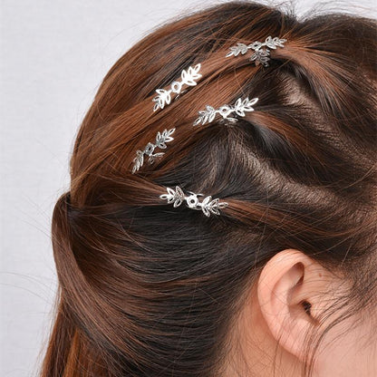 Snowflakes Hair Clip Set - Floral Fawna