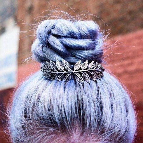 Vintage Style Leaf Branch Hair Comb - Floral Fawna