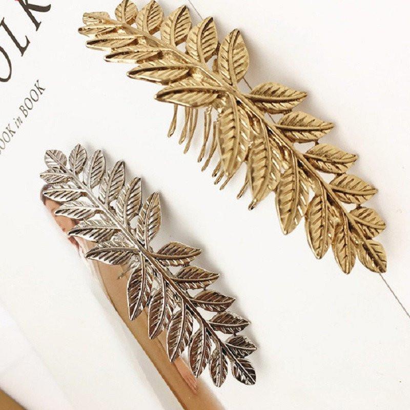 Vintage Style Leaf Branch Hair Comb - Floral Fawna