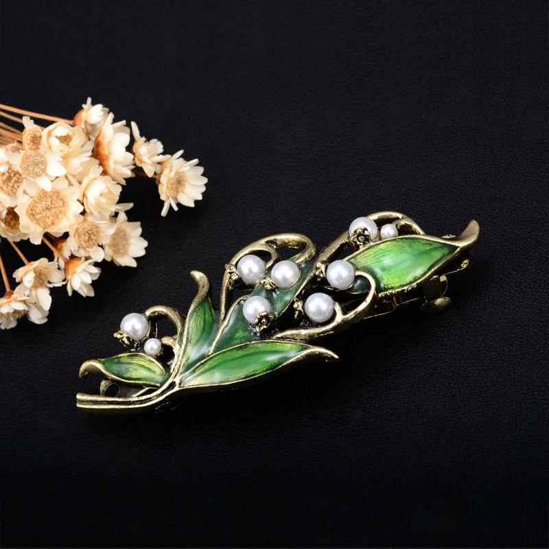 Lily Of The Valley Hair Clip - Floral Fawna