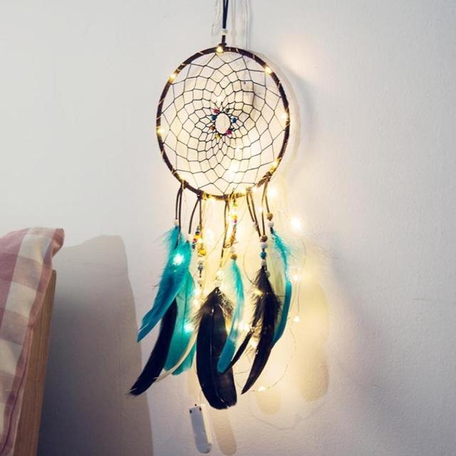 Magical Lights Dream Catcher - Floral Fawna