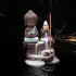Monk & Buddha Waterfall Incense Burner - Floral Fawna