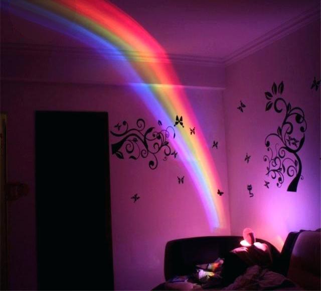 The Lucky Rainbow Maker Night Light - Floral Fawna