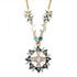 Celestial Sun & Moon Crystal Necklace - Floral Fawna