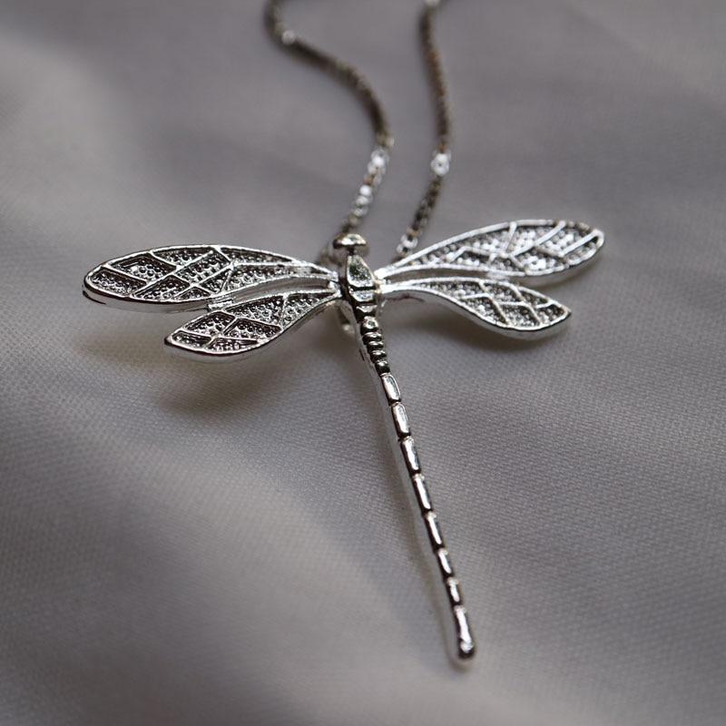 Charming Dragonfly Necklace - Floral Fawna