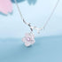 Cherry Blossom Sterling Silver Necklace - Floral Fawna