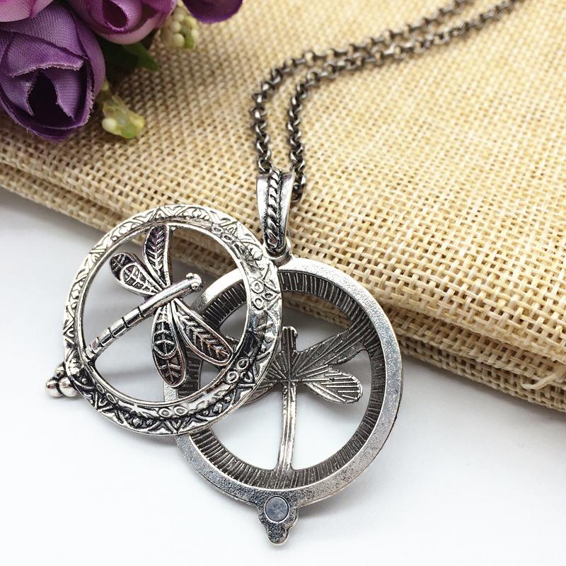 Dragonfly Essential Oil Diffuser Necklace - Floral Fawna