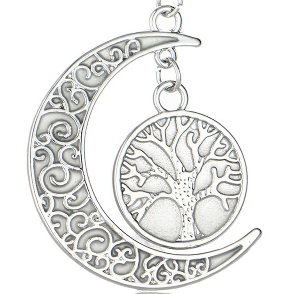 Magical Glow In The Dark Tree Of Life Necklace - Floral Fawna