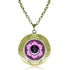 Mandala Glass Dome Choker Locket Necklace - Floral Fawna