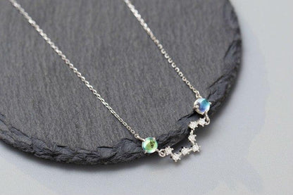 Moonstone Constellation Necklace - Floral Fawna