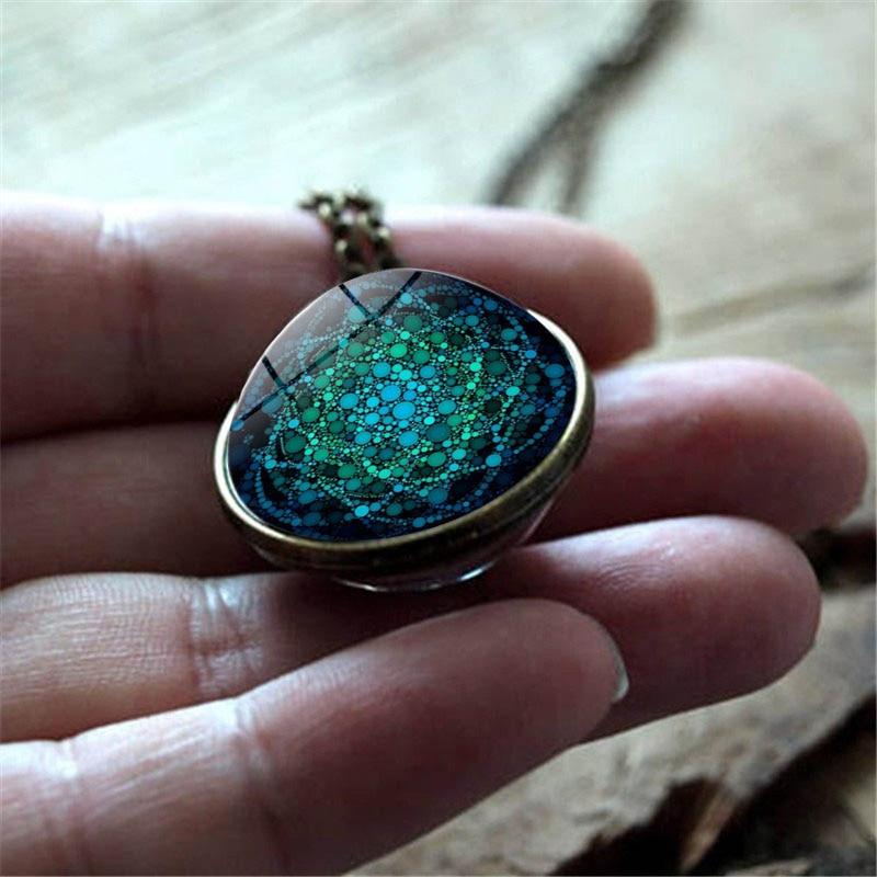 Mystic Flower of Life Necklace - Floral Fawna