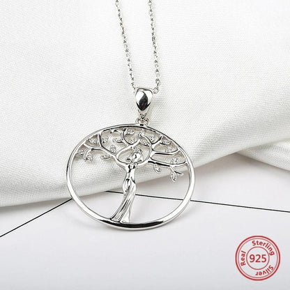 The Tree Of Life Goddess Necklace - Floral Fawna