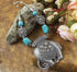 Tibetan Elephant Turquoise Pendant Necklace - Floral Fawna