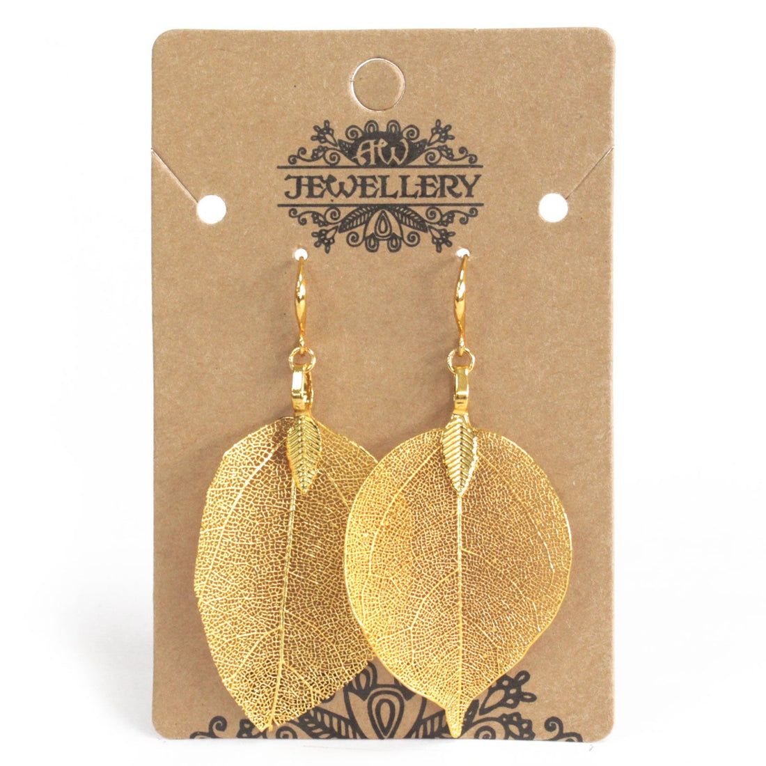 Bravery Leaf - Earrings - Floral Fawna