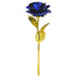 24K Gold Plated Holographic Rose - Floral Fawna