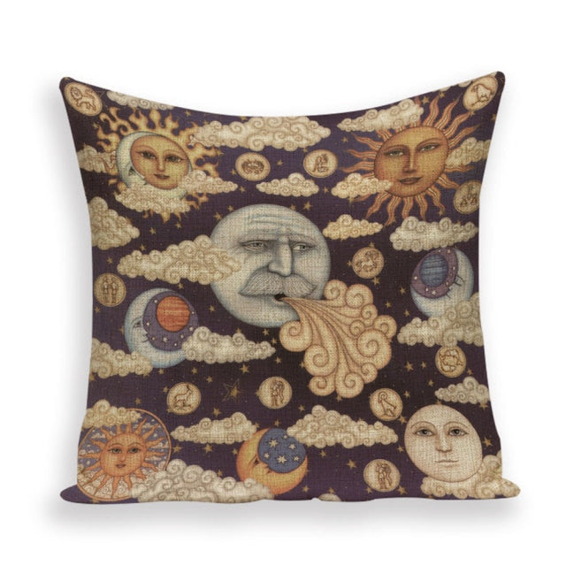 Celestial Cushion Covers - Floral Fawna