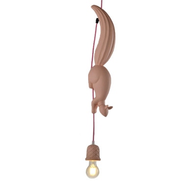 Squirrel Pendant Lights - Floral Fawna