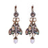 Abalone Pearl Drop Moth Earrings - Floral Fawna
