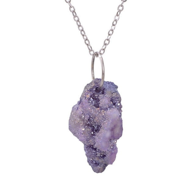 Ethereal Quartz Necklace - Floral Fawna