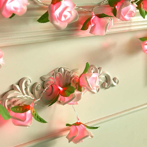 Rose Flower Fairy Night Lights - Floral Fawna