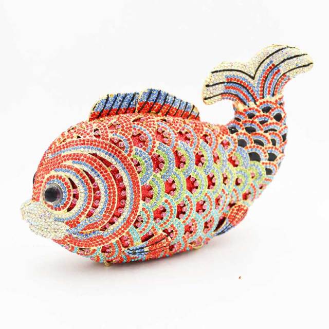 Chinese New Year Koi Clutch Bag - Floral Fawna