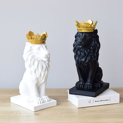 Royal Lion Figurine - Floral Fawna