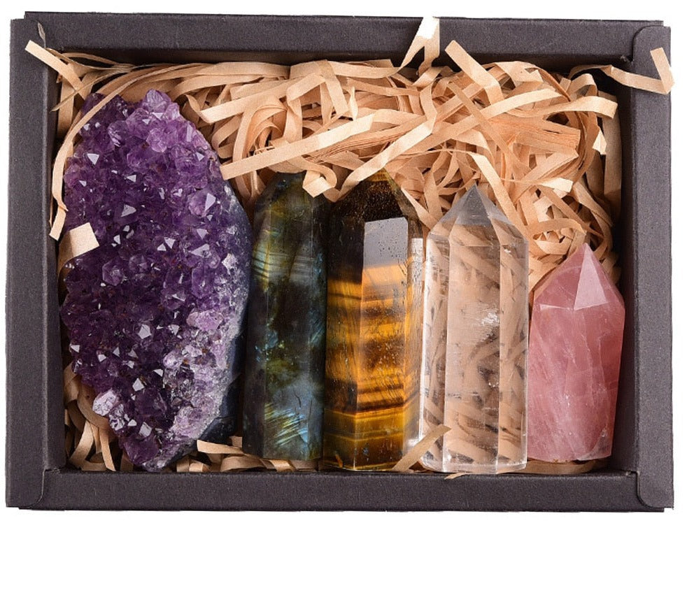 Five Crystals Gift Set - Floral Fawna