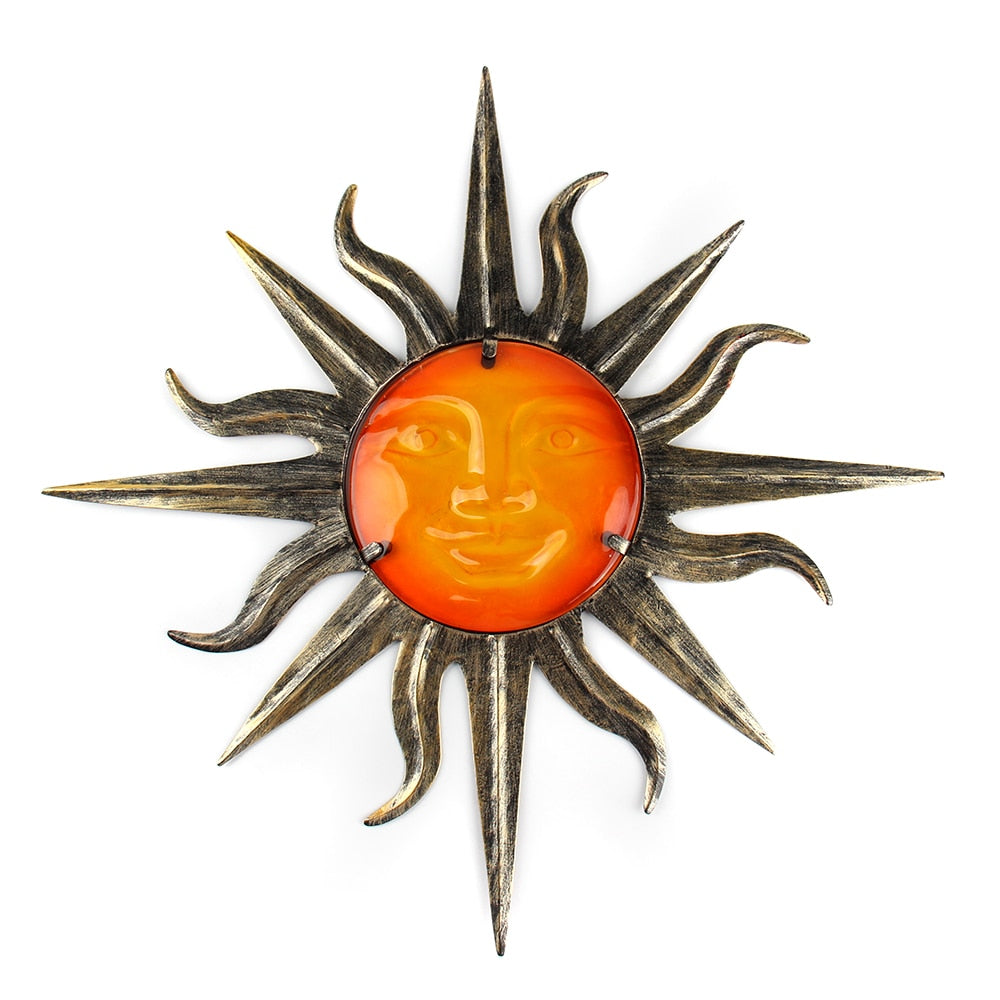 Smiling Sun Wall Hanging - Floral Fawna