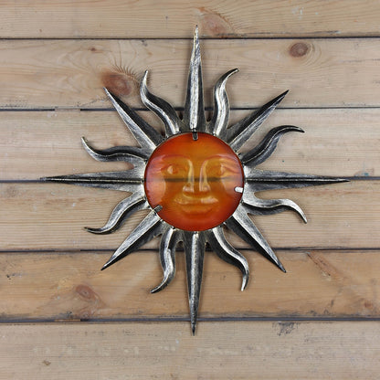 Smiling Sun Wall Hanging - Floral Fawna