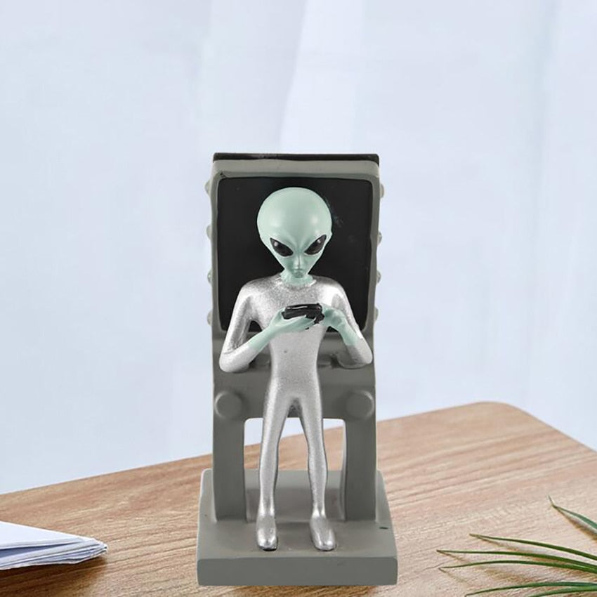 Alien Phone Holder Stand - Floral Fawna