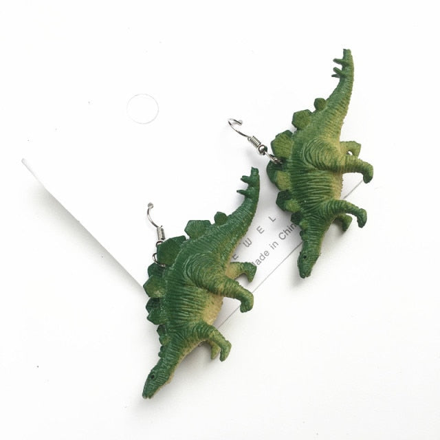 Kitsch Dino Earrings - Floral Fawna