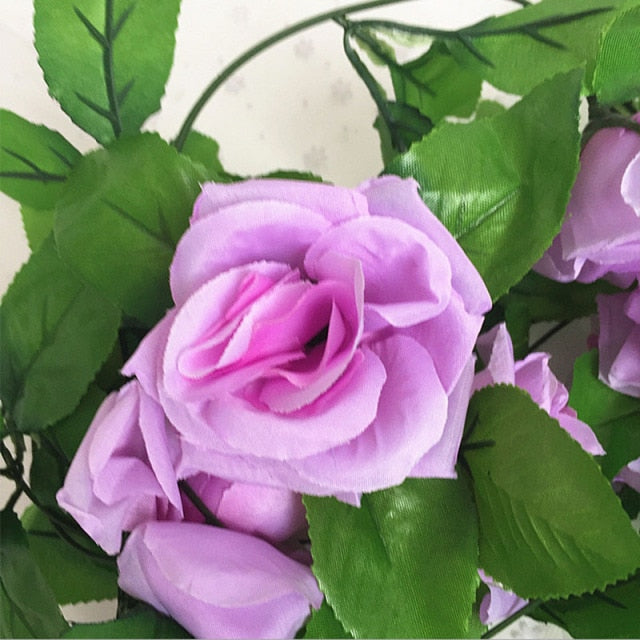 Artificial Rose Vine - Floral Fawna