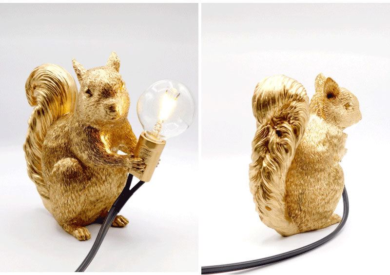 Squirrel Night Light - Floral Fawna