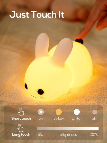 Easter Bunny Night Light - Floral Fawna